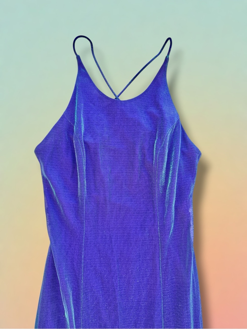 ✨All That Jazz✨ VINTAGE✨ Y2K Iridescent dress.